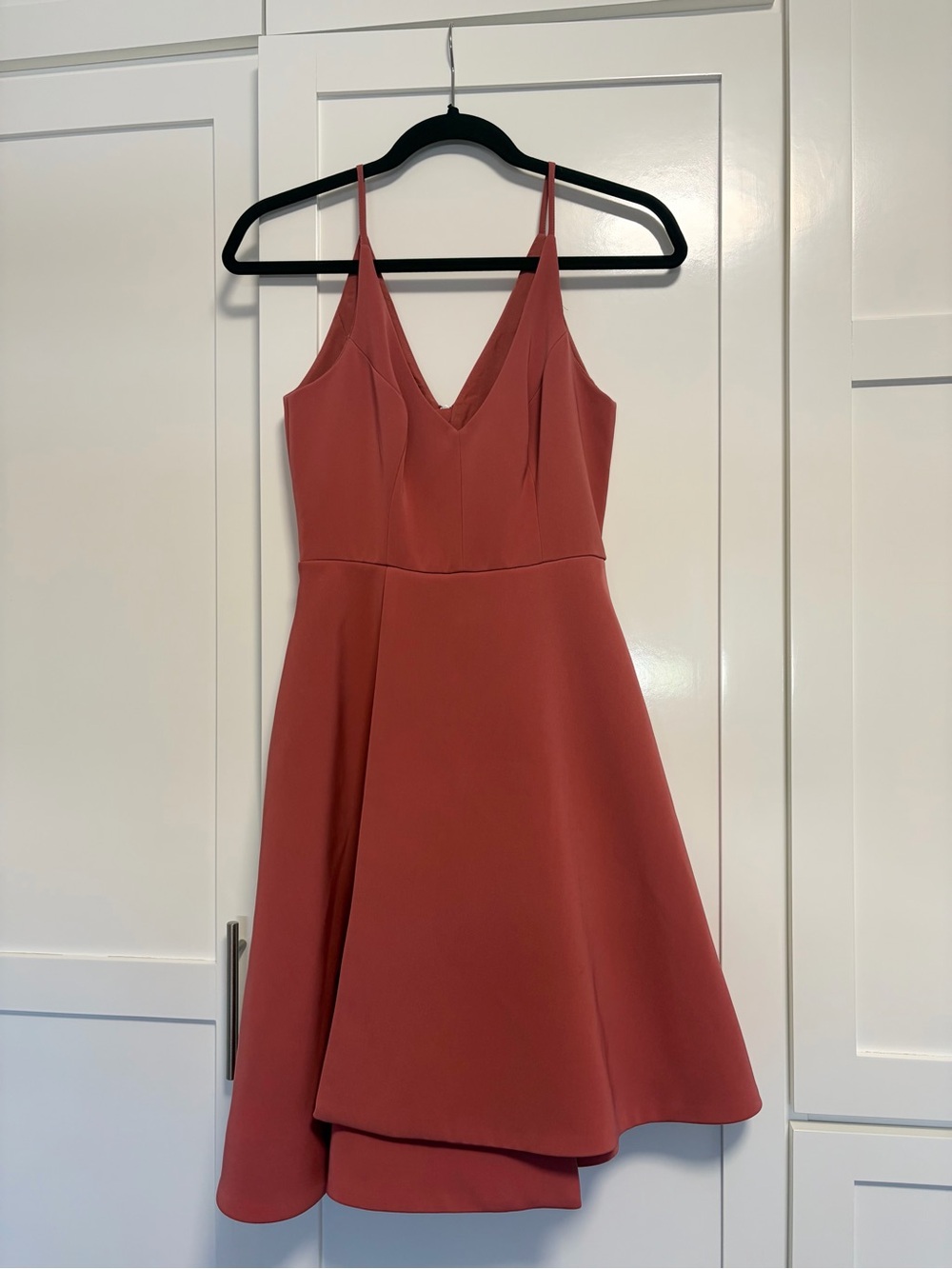 Keepsake Sleeveless V-Neck Dress in Dusty Rose